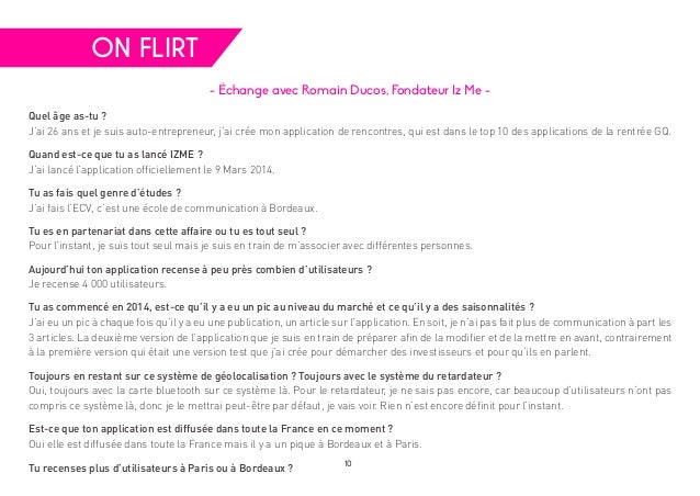 Top dix rencontres applications 2013