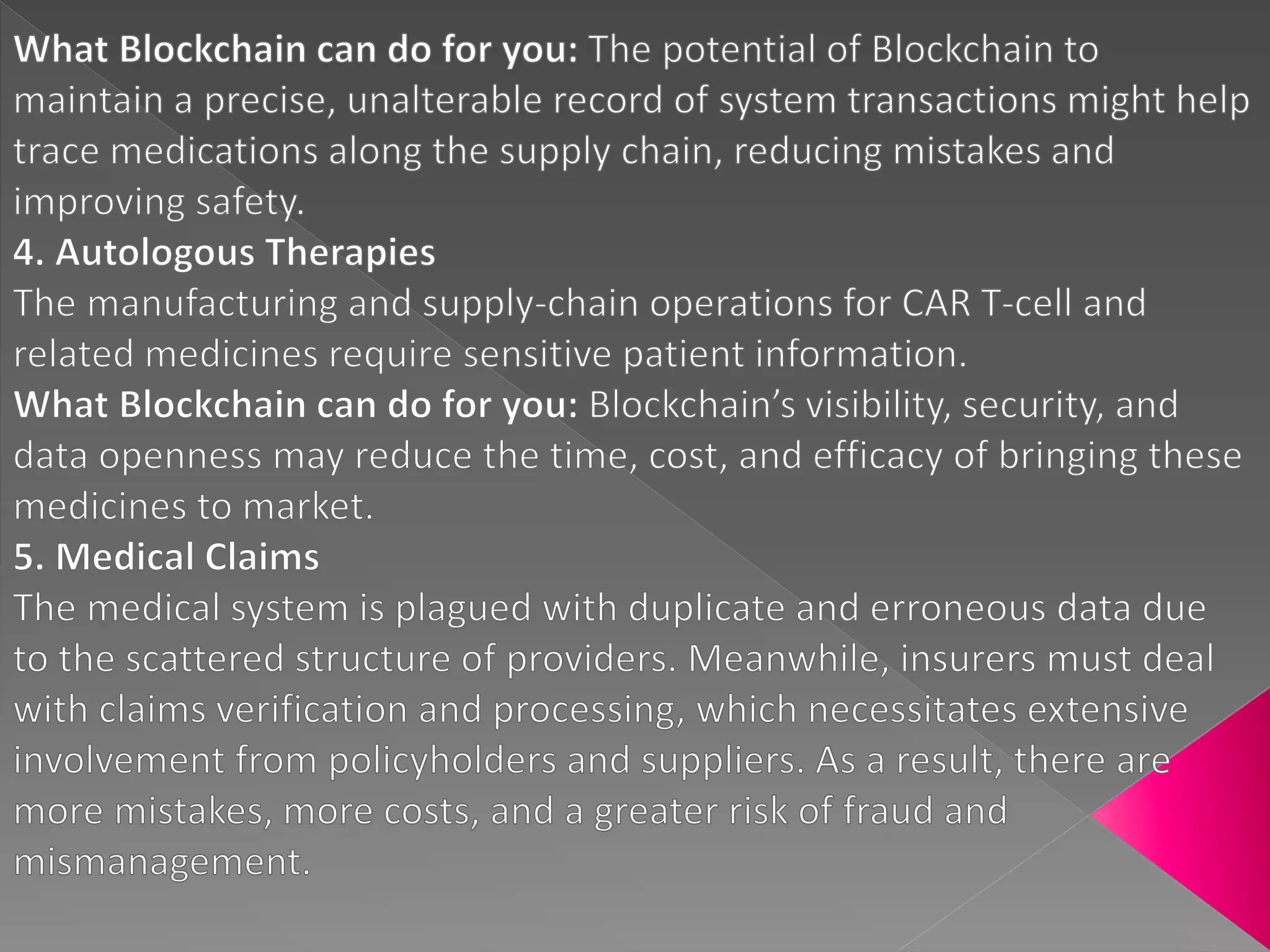 Adopting Blockchain in Healthcare to solve complex data issues & improve customer experience