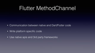 Adopting Flutter in Native Mobile Applications | PDF