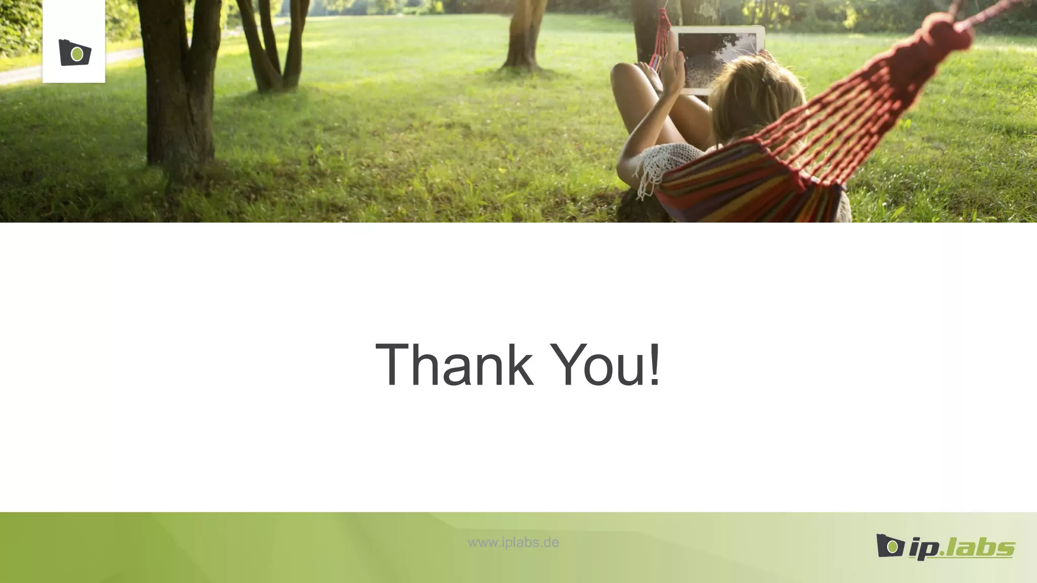 www.iplabs.de
Thank You!
 