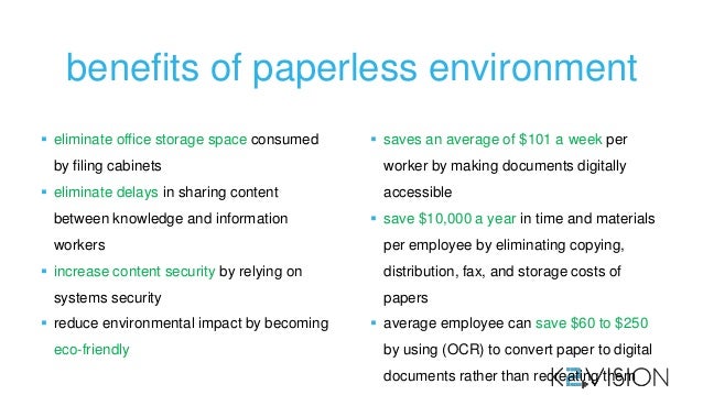 going paperless advantages going paperless advantages
