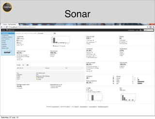6
Sonar
Saturday, 27 July, 13
 