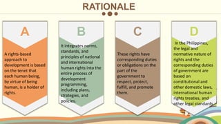 The Rights Approach Framework ADOPTING THE RIGHTS-BASED education framework | PPTX