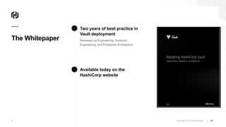 Adopting HashiCorp Vault | PDF