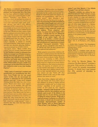 Adoption May Not Be the Best Option 