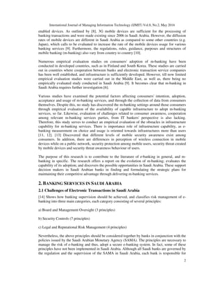 Adoption of Mobile Banking in Saudi Arabia : An Emprical Evaluation ...