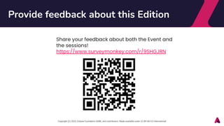 Adoptium Summit 2025: Community Review and plan | PDF