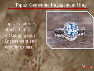 Adorable Gemstone Ring For Engagement