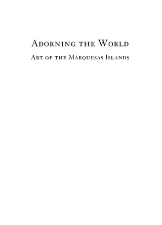 Adorning the world_art_of_the_marquesas_islands