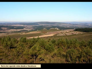 Serra de Ligonde vista desde a Vacaloura
 