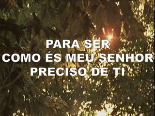 A doçura do teu falar  