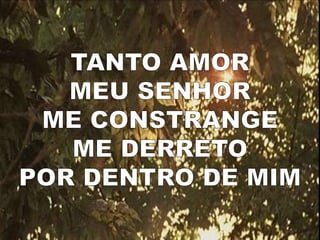 A doçura do teu falar  