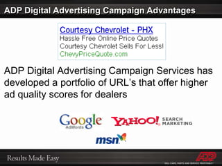 Result = eCPM and eCPC for all Digital Advertising Campaigns
