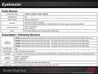 Internet Sales Managers are taught how to understand the analytics in order to judge each campaigns results for the dealership as a whole