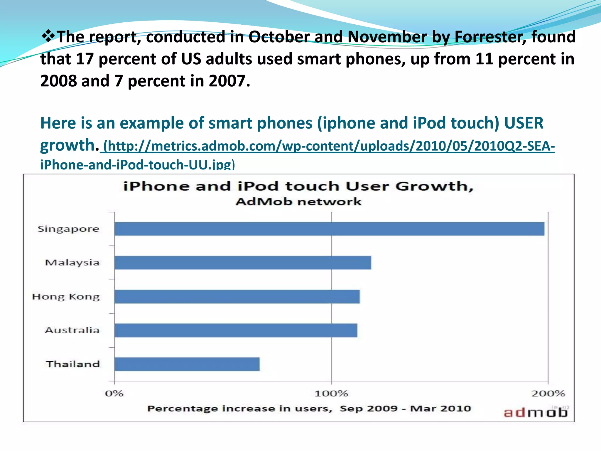 Smart phones run complete operating systemsoftware providing a platform for application developers.Thus, they combine the functions of a camera phone and a personal digital assistance (PDA).