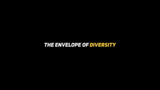 the Envelope of diversity
 