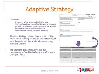 The Adpative Strategy Framework | PPTX