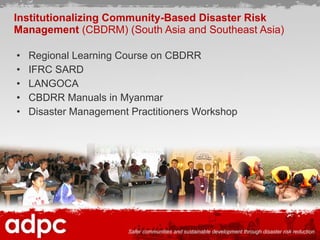 About ADPC | PPT
