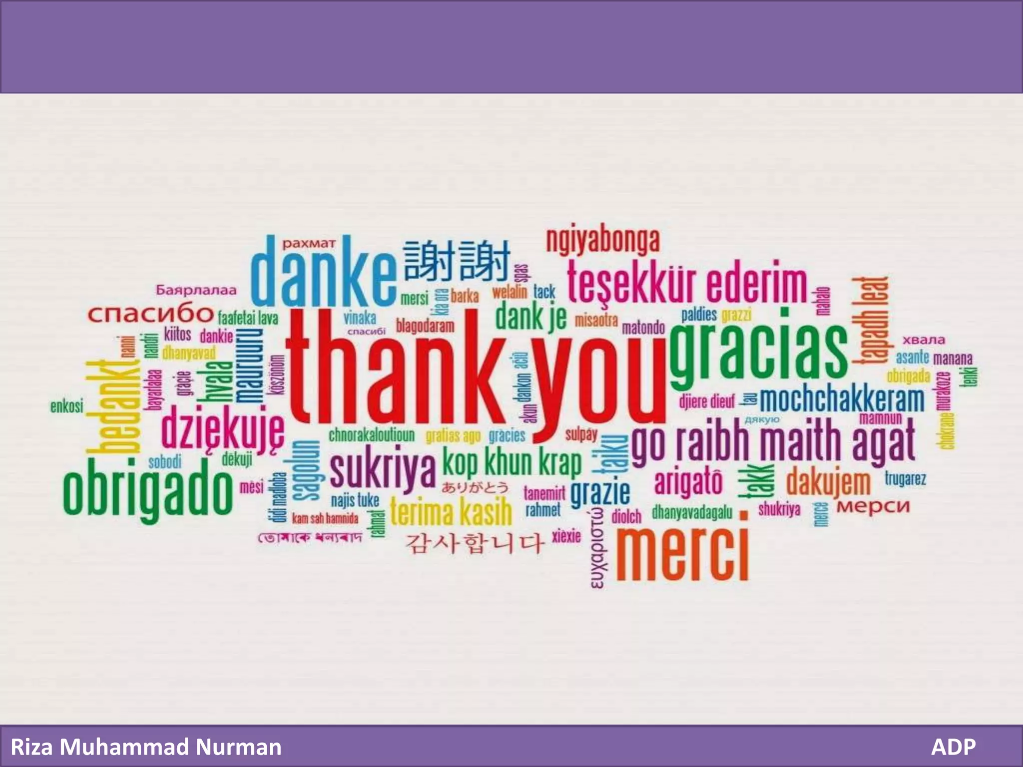 Click to edit Master title style
Riza Muhammad Nurman ADP
 