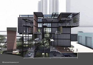 02 Sectional Perspective A-A’
 