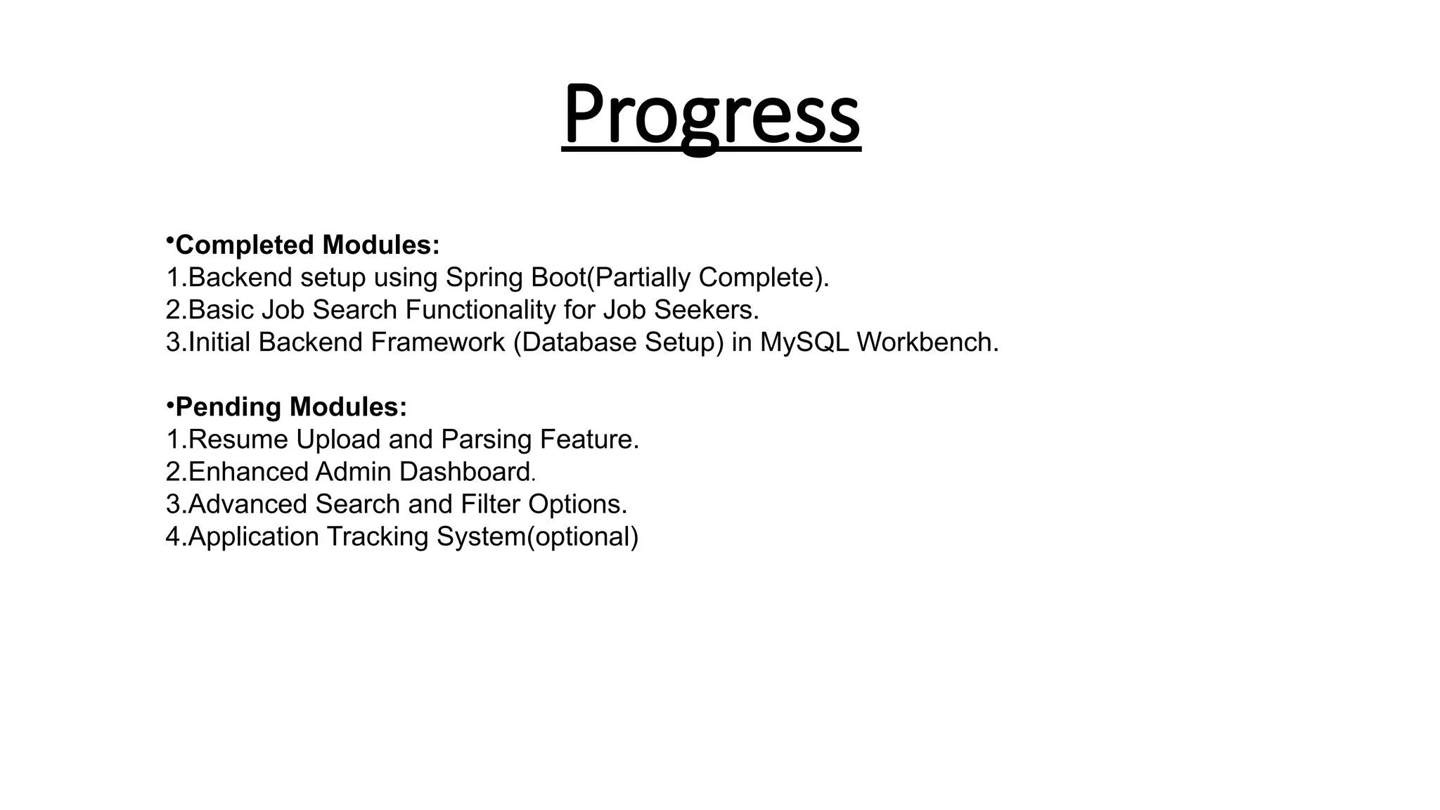 Online Job Portal with springboot and react | PPTX