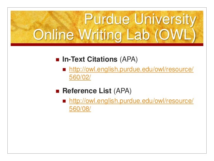 Purdue owl apa reflection paper - kingessays.web.fc2.com