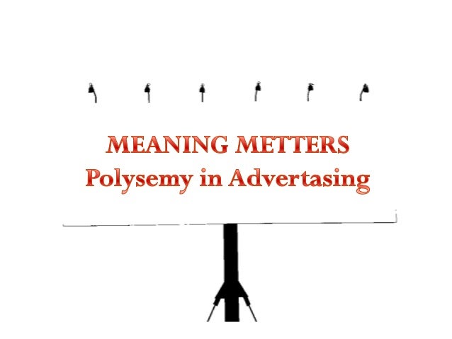 ad polysemy polysemy