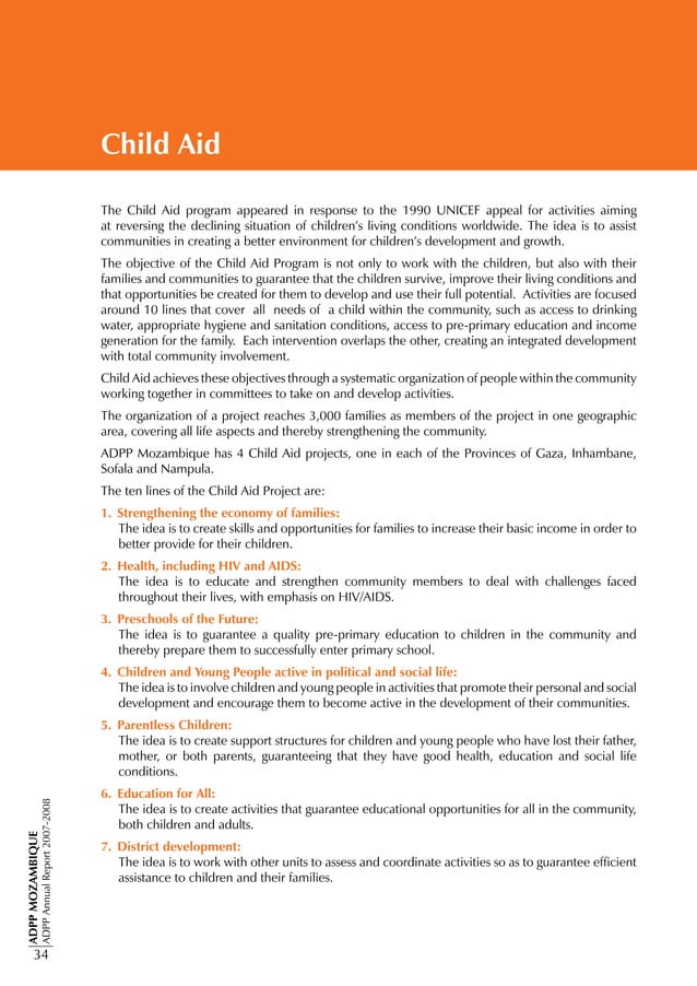 ADPP Mozambique | PDF