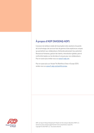 ADP - The Workforce view in Europe 2019