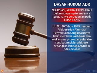 Legal Aspects of Business   © Created by SUGIHARTO, SH.MM 2011
 