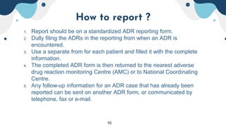 ADR reporting tools in india | PPTX