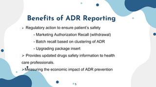 ADR reporting tools in india | PPTX