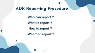 ADR reporting tools in india | PPTX