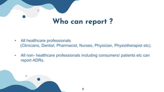 ADR reporting tools in india | PPTX