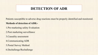 Adverse Drug Reactions: Classification, Monitoring, and Reporting | PPTX