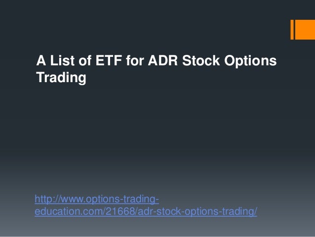 List of exchange traded options australia