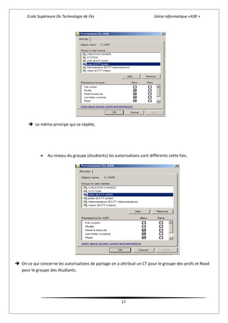 Rapport Windows Serveur 2008 "Active Directory Management"