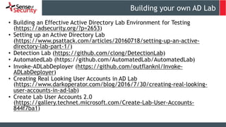 ADRecon - Detection CHCON 2018 | PDF | Operating Systems | Computer ...