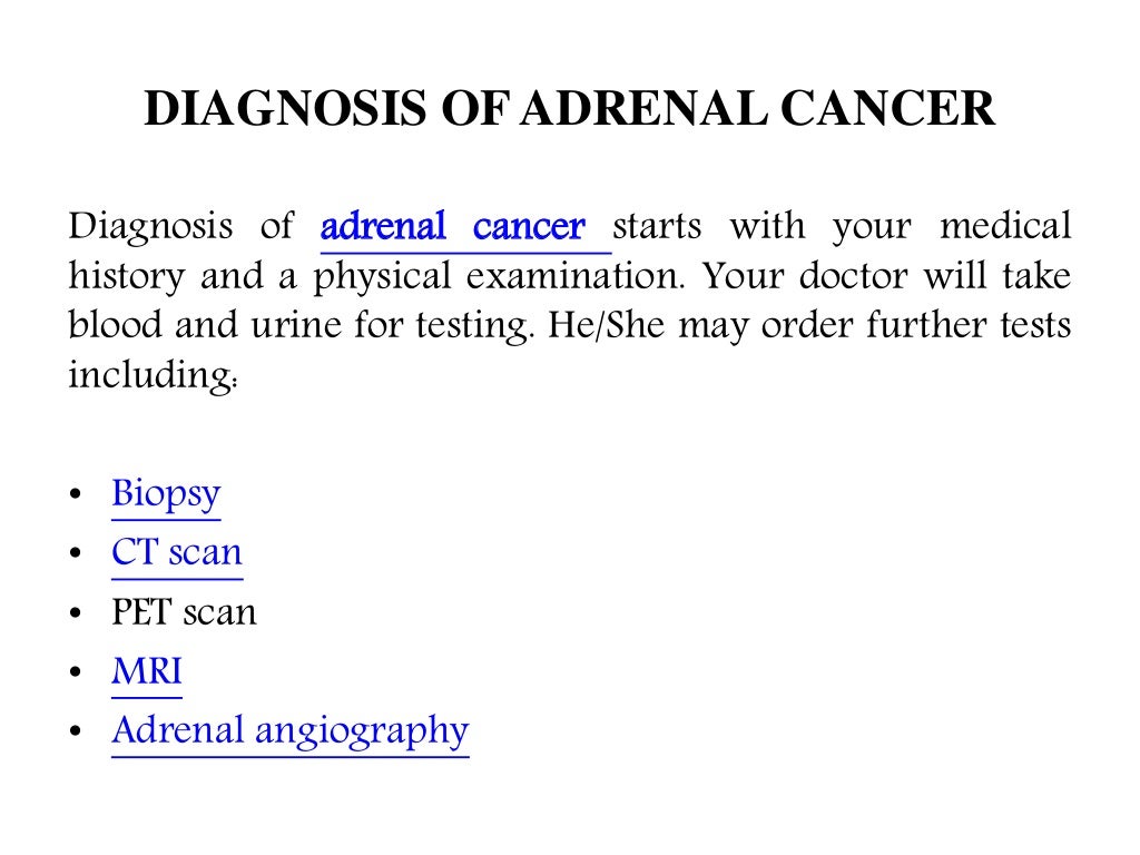An overview of the adrenal cancer Symptoms, causes and more