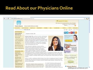 www.patientsmedical.com
 