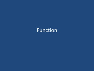 Function

 