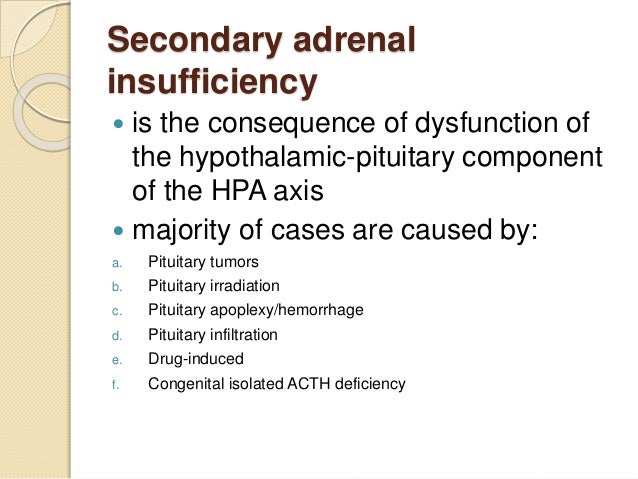 adrenal insufficiency treatment adrenal insufficiency treatment