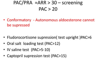 Pac Testing Colour Adrenals and adrenal cancers | PPTX