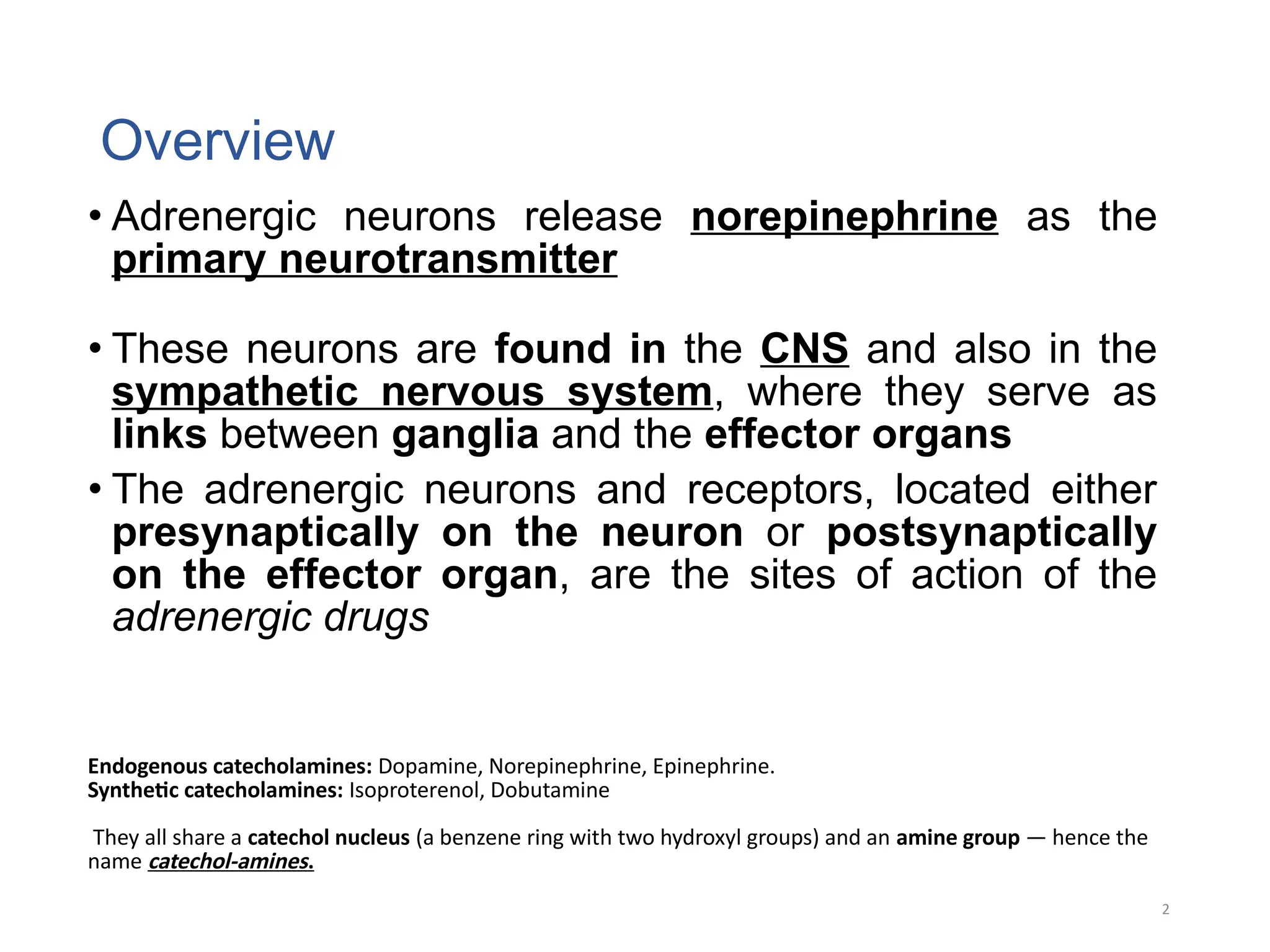 Adrenergic agonist.. adrenoceptor and sy | PPTX