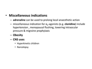 Adrenergic receptors and its modulators | PPTX