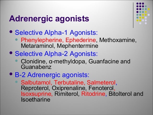 Catapres Drug Class