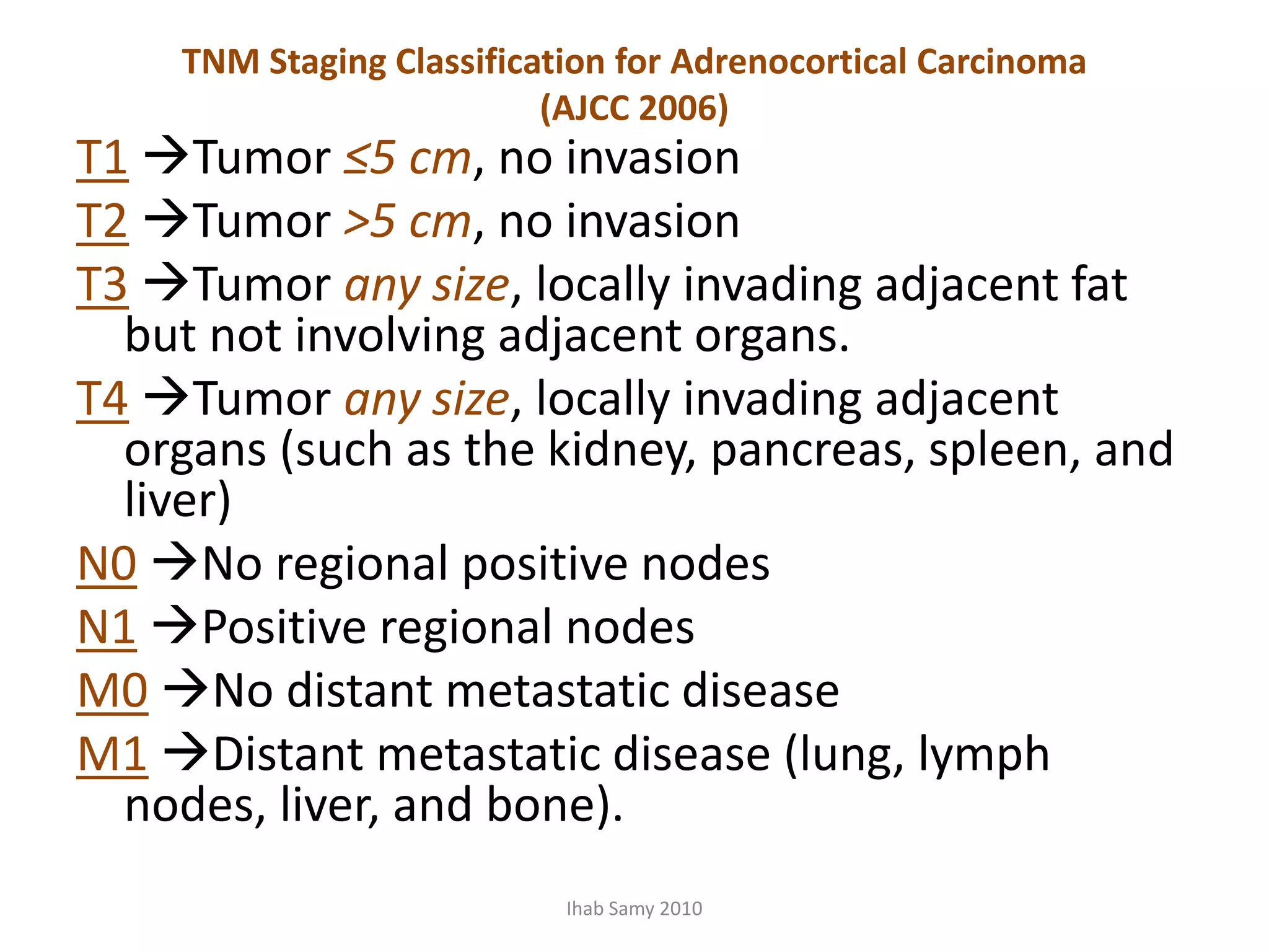 Adreno cortical tumors | PPTX