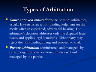 ADR MEDITAION ARBITRATION CONCILIATION.ppt