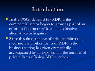 ADR MEDITAION ARBITRATION CONCILIATION.ppt