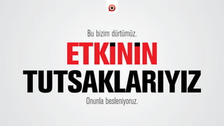 Bu bizim dürtümüz.
Onunla besleniyoruz.
 